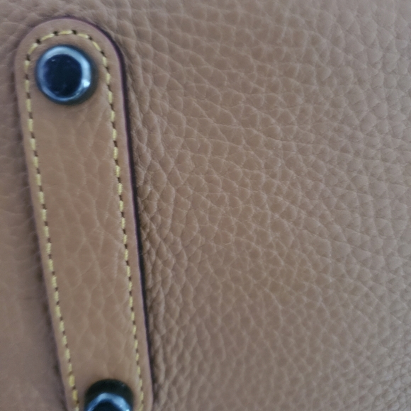 NWTs Gorgeous COACH ROGUE 25~ Rare Light Saddle Glvtn Pebble  Leather~ F54536 - Picture 11 of 12